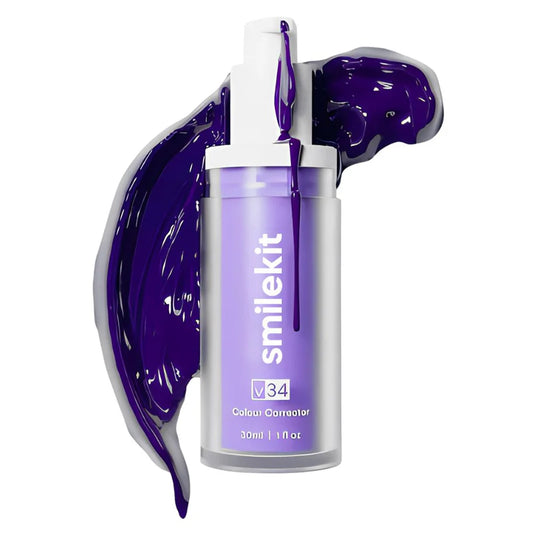 Smilekit™ blanqueador dental lila v34